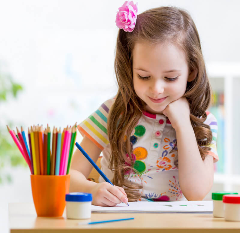 Girl's drawing
